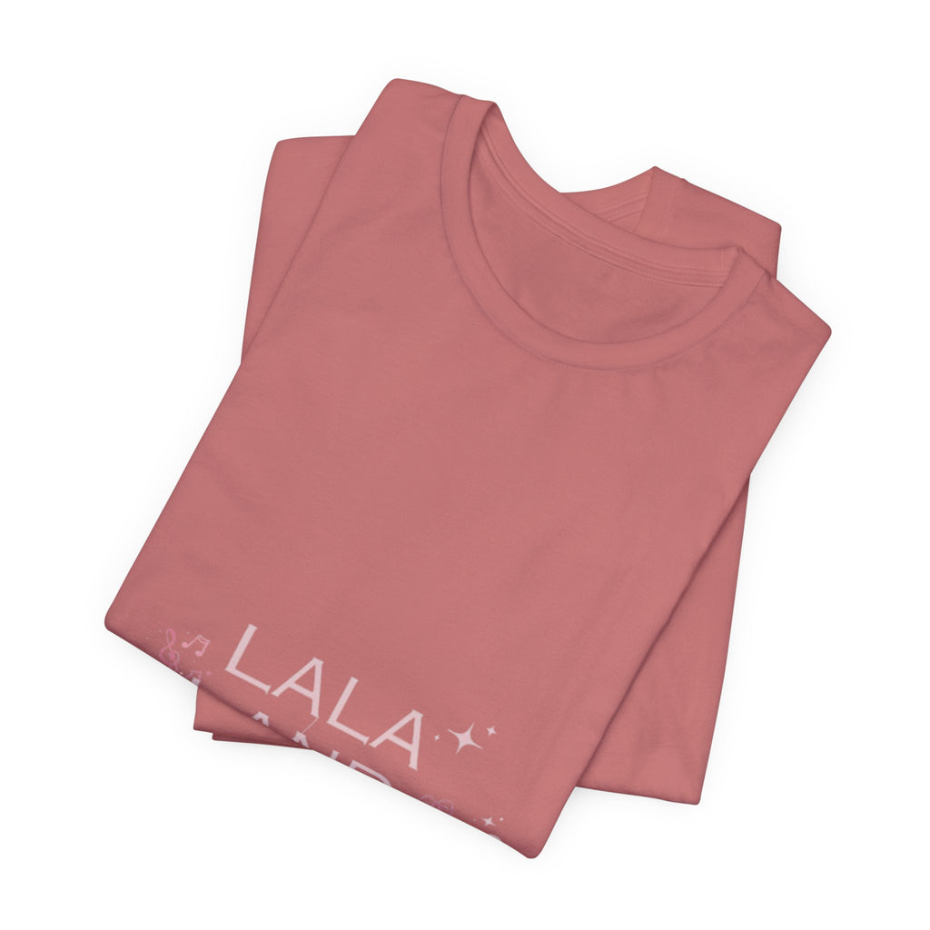 La La Land Pink Logo T-Shirt
