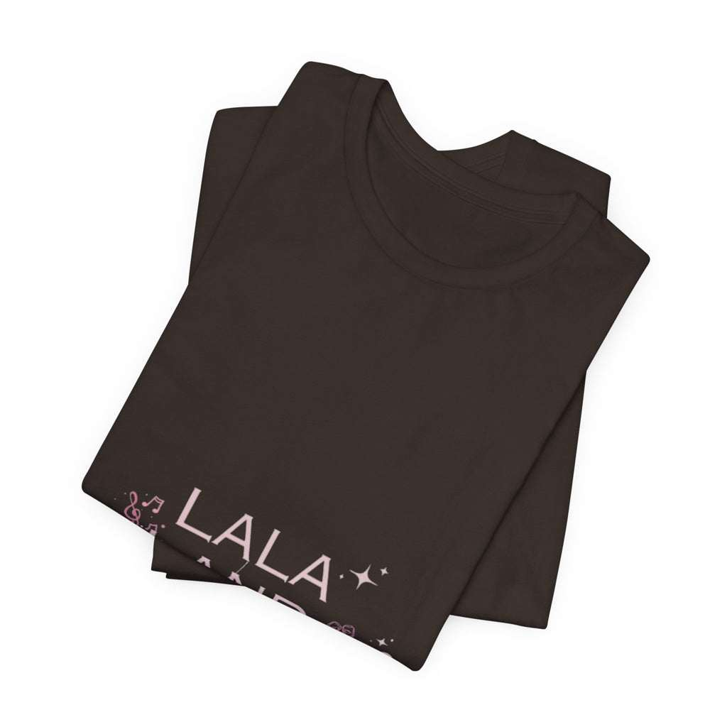 La La Land Pink Logo T-Shirt