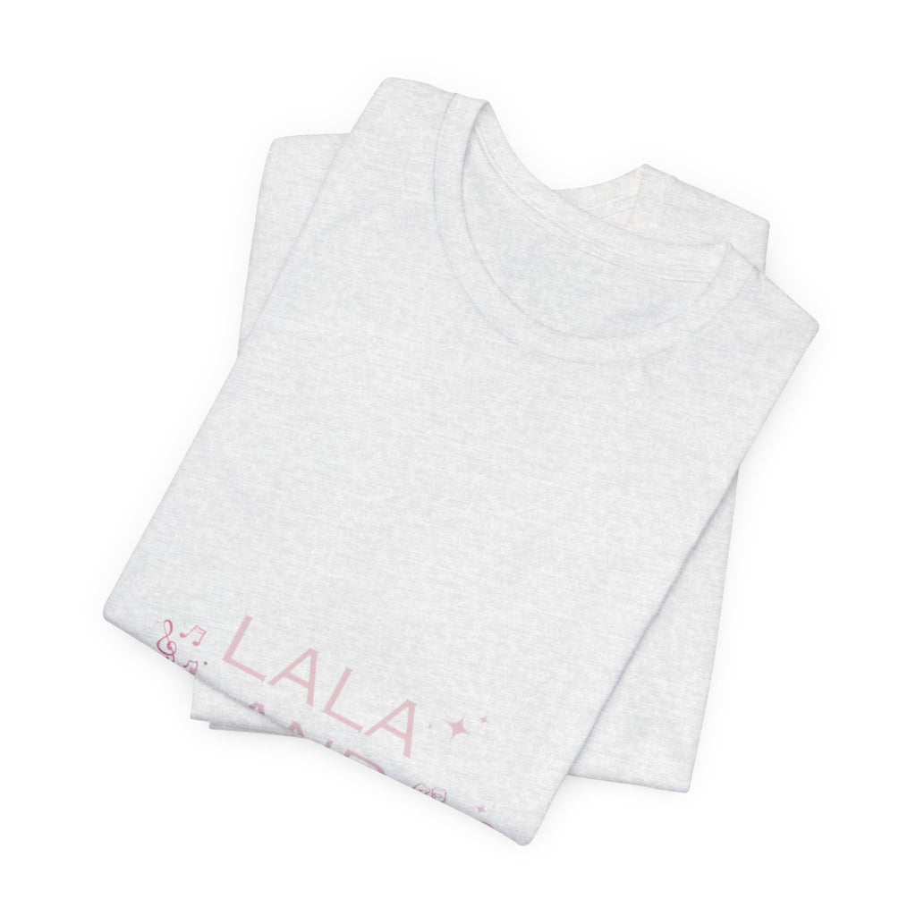 La La Land Pink Logo T-Shirt