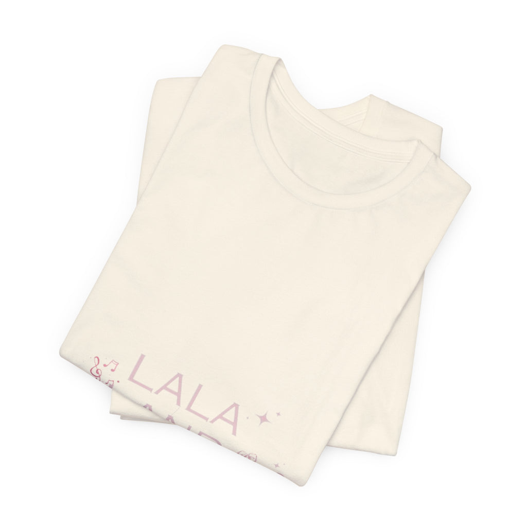 La La Land Pink Logo T-Shirt
