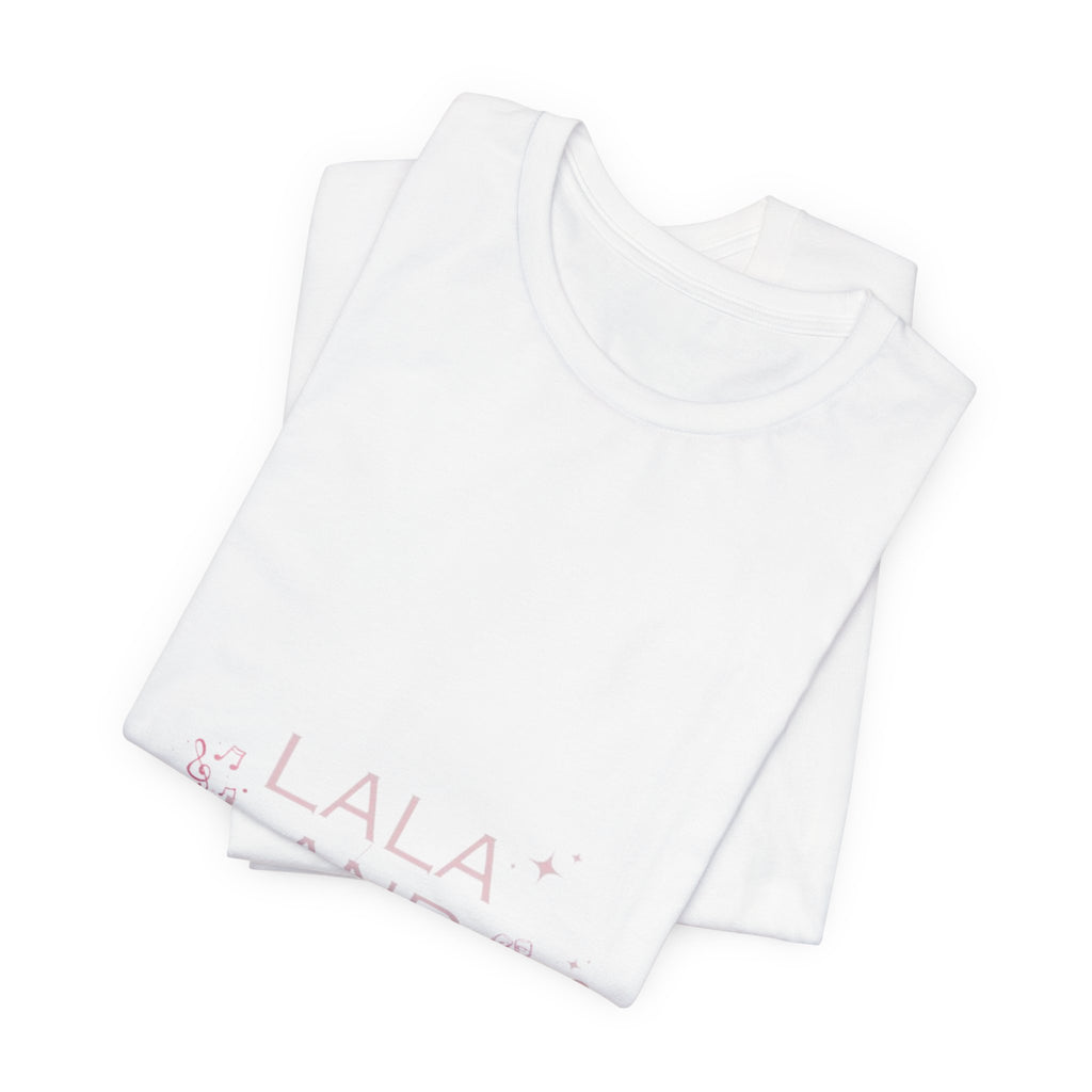 La La Land Pink Logo T-Shirt