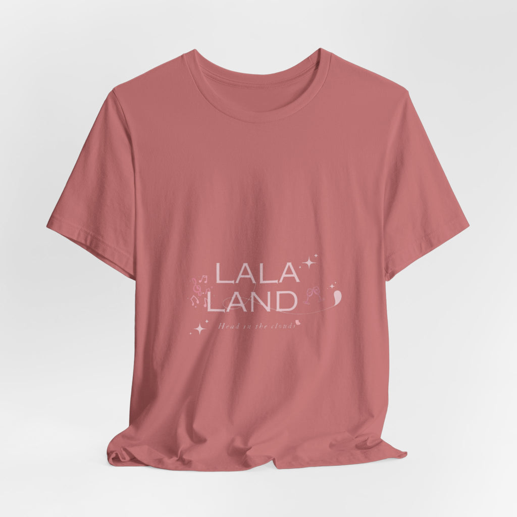 La La Land Pink Logo T-Shirt