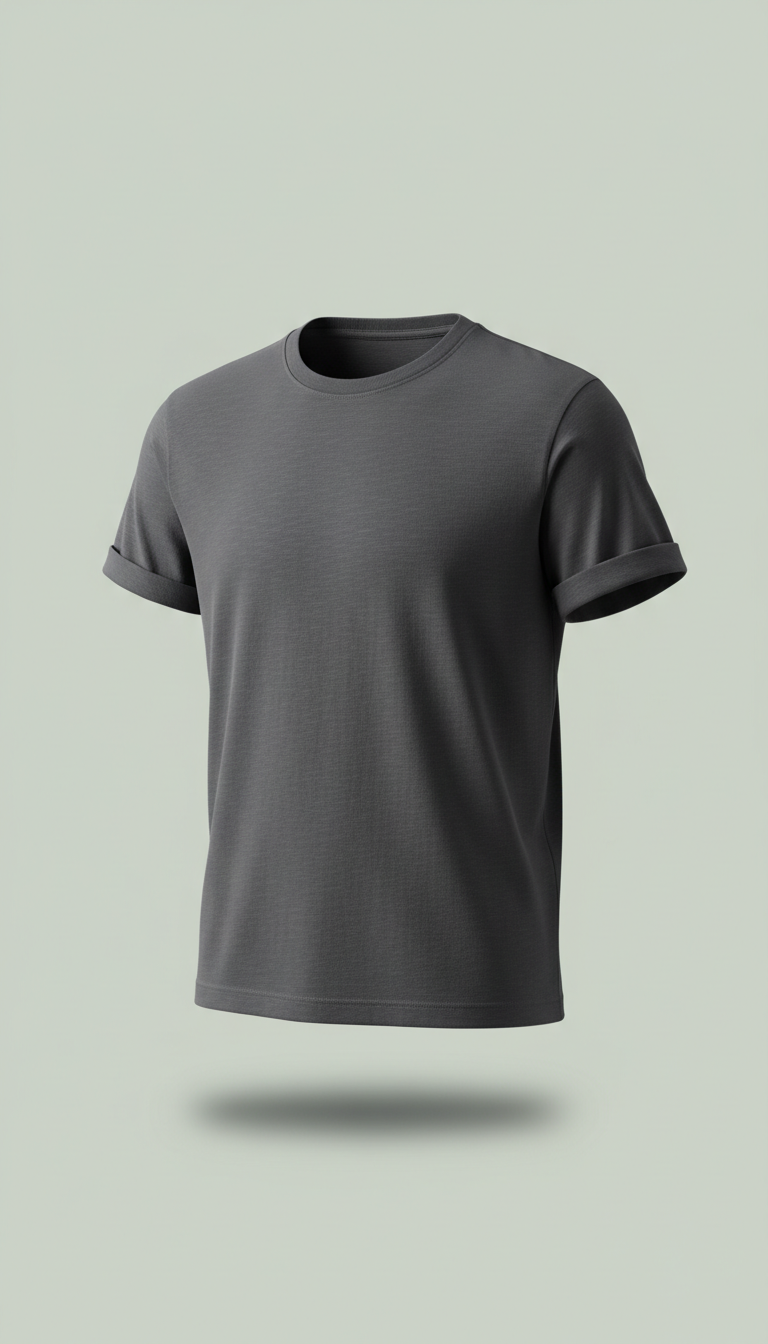 Cotton Crew Tee Refined Fit